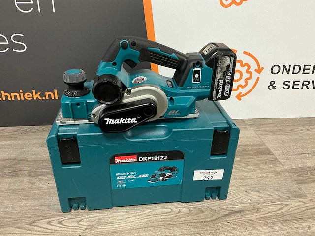 2021 makita dkp180 schaafmachine - afbeelding 2 van  4