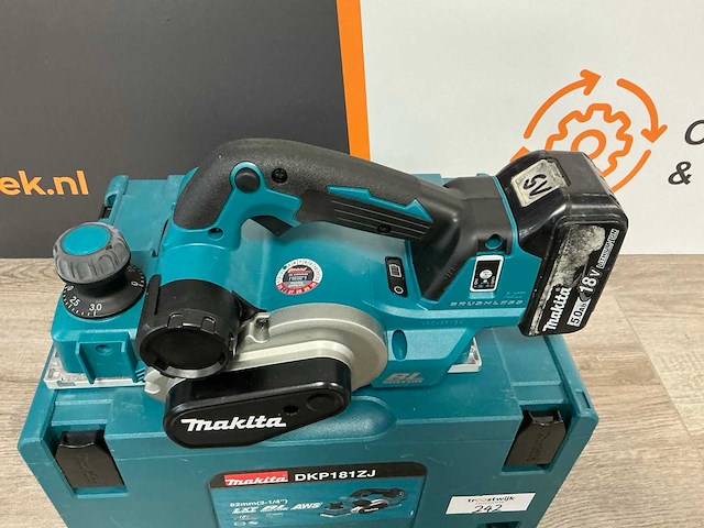 2021 makita dkp180 schaafmachine - afbeelding 3 van  4