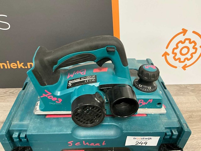 2021 makita dkp180 schaafmachine - afbeelding 3 van  4