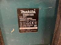 2021 makita dmr108 accu bouwradio - afbeelding 3 van  4