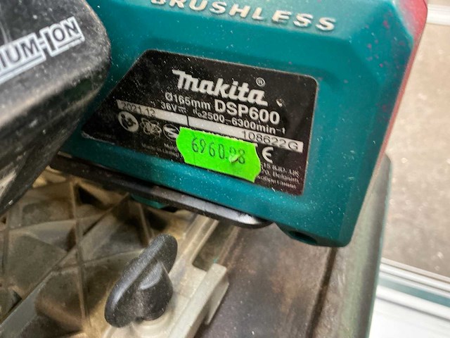 2021 makita dsp600 invalzaagmachine - afbeelding 4 van  4