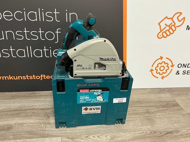 2021 makita dsp600zj invalzaag - afbeelding 2 van  5