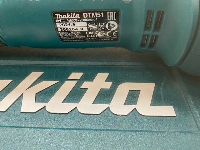 2021 makita dtm51 multitool - afbeelding 2 van  3