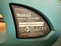 2021 makita duh483 accu-heggenschaar 480 mm - afbeelding 5 van  5
