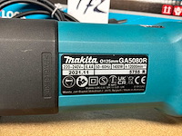 2021 makita ga5080r haakse slijpmachine - afbeelding 4 van  4