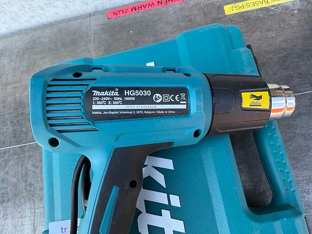 2021 makita hg5030 hitte geweer - afbeelding 3 van  6
