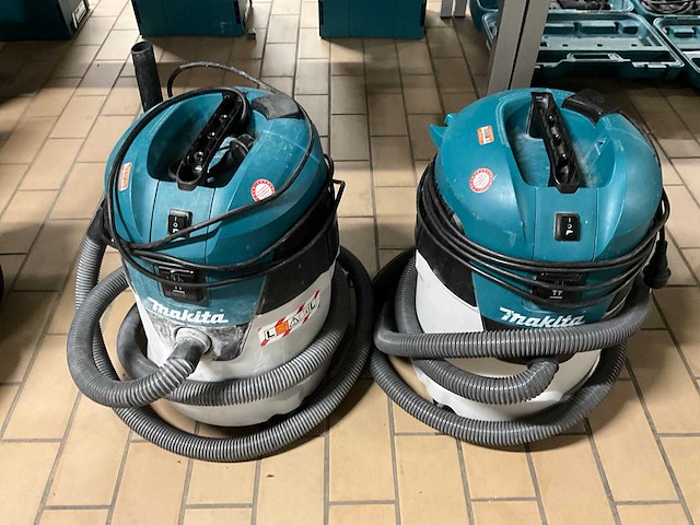 2021 makita vc2512l industriële stofzuiger (2x) - afbeelding 3 van  7