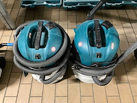 2021 makita vc2512l industriële stofzuiger (2x) - afbeelding 2 van  4