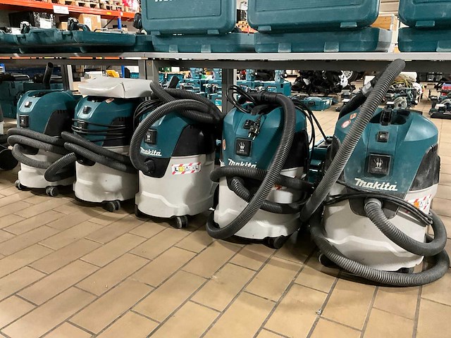 2021 makita vc2512l industriële stofzuiger (5x) - afbeelding 1 van  5