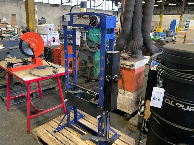 2021 mammuth sp2hhv hydraulische werkplaatspers - afbeelding 1 van  6