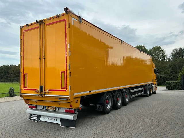 2021 man tgx vrachtwagen + knapen walkingfloor oplegger (combinatie) - afbeelding 34 van  54