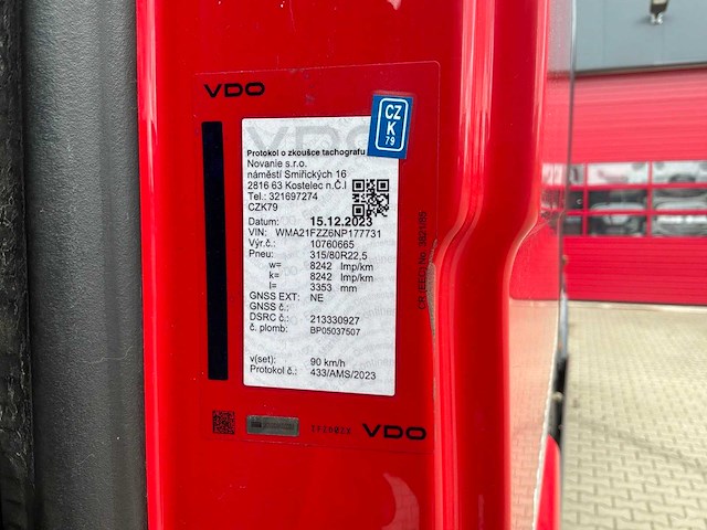 2021 man tgx26.470-bdf vrachtwagen met bdf-opbouw - afbeelding 30 van  37