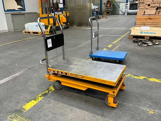 2021 manutan plateau hefwagen - afbeelding 4 van  7