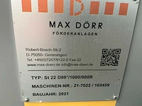 2021 max dörr st22 d80graden/1000/900r transportband bocht 90 graden (2x) - afbeelding 2 van  18