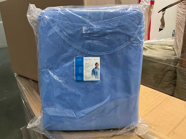 2021 meditec mt-40-l medisch schort - afbeelding 1 van  6