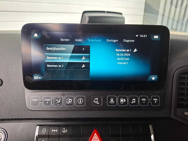 2021 mercedes-benz actros 1845 4x2 bigspace vrachtwagen - afbeelding 8 van  27