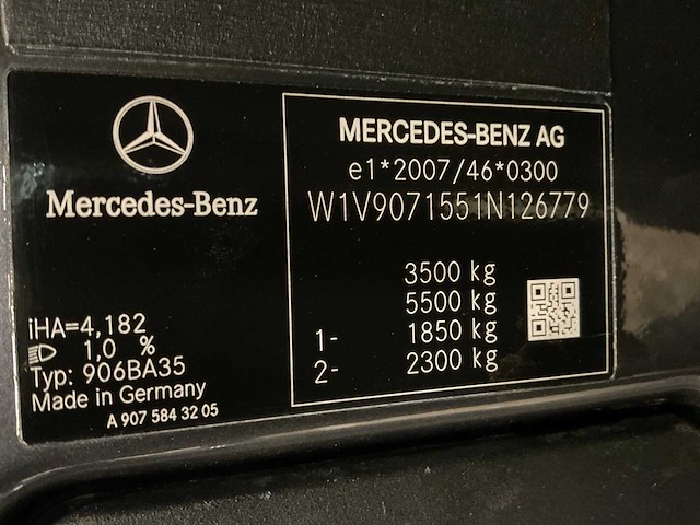 2021 mercedes-benz sprinter chassis bedrijfswagen - afbeelding 21 van  28