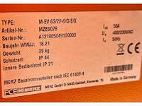 2021 merz m-ev 63/22-6/g/e/x bouwaansluitkast - afbeelding 7 van  9