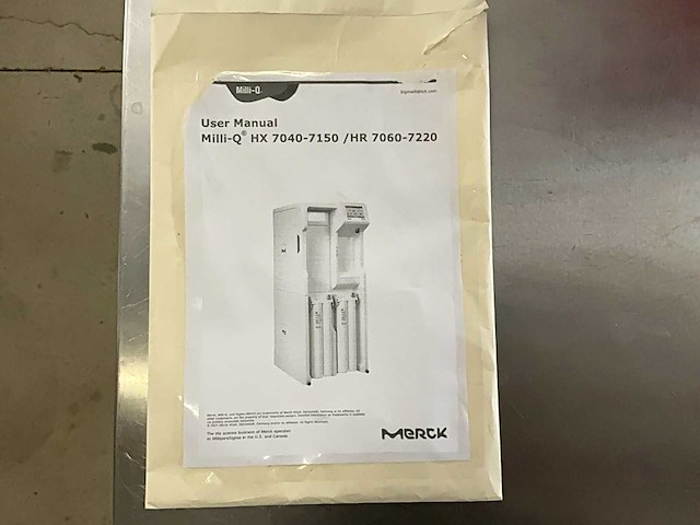 2021 milli-q hx 7080 laboratorium-grade waterzuiveringssysteem - afbeelding 13 van  13