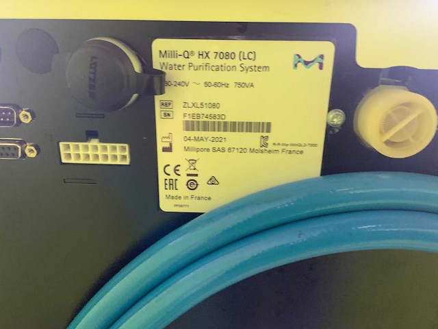 2021 milli-q hx 7080 laboratorium-grade waterzuiveringssysteem - afbeelding 3 van  14