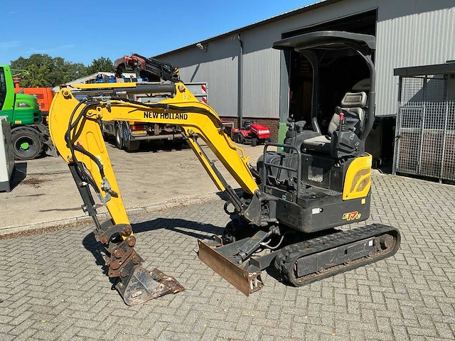 2021 new holland e17c minigraafmachine – uitschuifbare rupsen – snelwissel - afbeelding 1 van  21