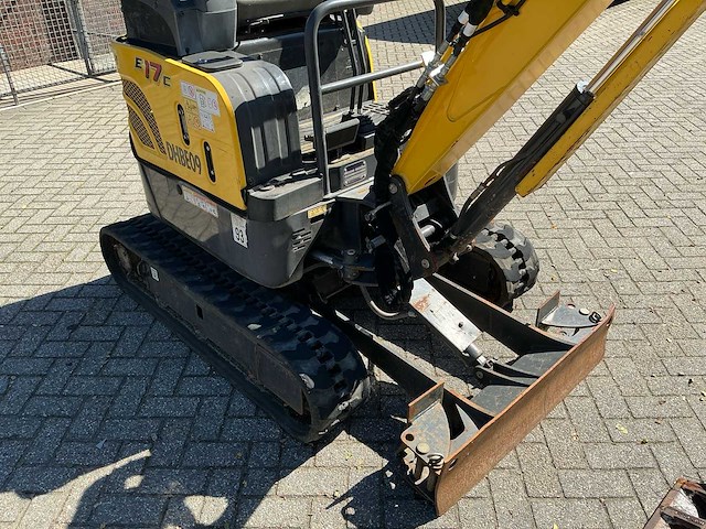 2021 new holland e17c minigraafmachine – uitschuifbare rupsen – snelwissel - afbeelding 12 van  21