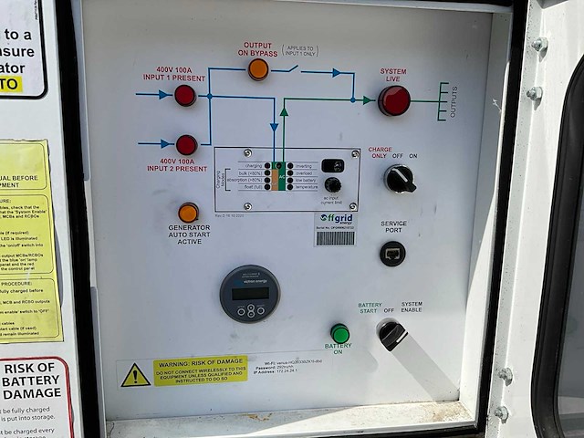 2021 offgrid energy ingenium lx 45/90 stroomgenerator / accupack - afbeelding 7 van  11