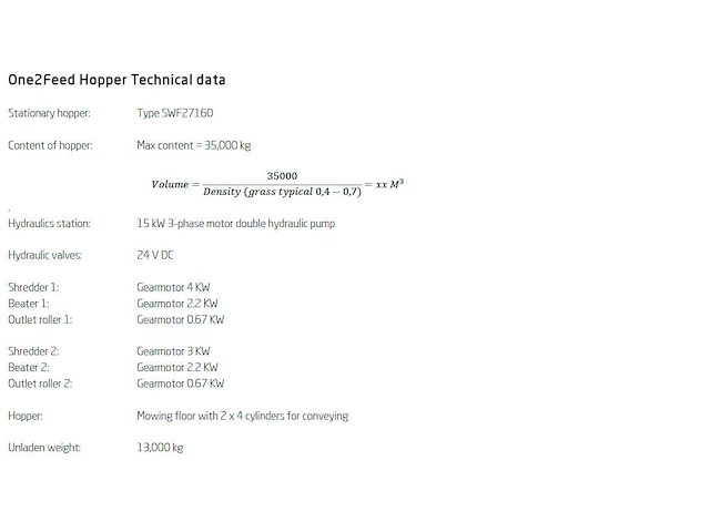2021 one2feed swf 27170 voer doseersysteem - afbeelding 24 van  29