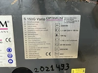 2021 optimum s 150g vario lintzaagmachine - afbeelding 10 van  10