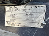 2021 orec sf600d/h eut grondfrees - afbeelding 3 van  11