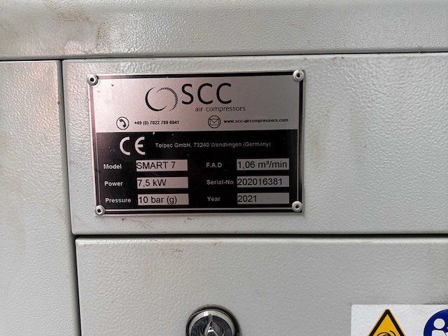 2021 oscc smart7 schroefcompressor - afbeelding 6 van  9