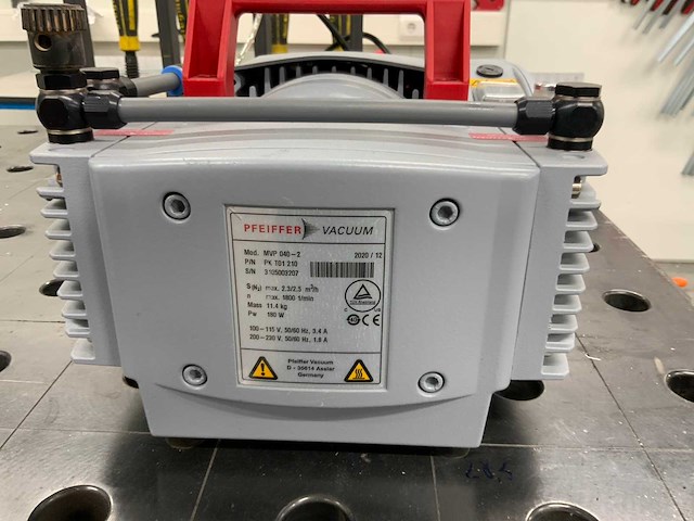 2021 pfeiffer mvp 040-2 diaphragm pomp - afbeelding 5 van  5