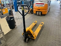 2021 qteck ose 2500 hand hydraulische palletwagen - afbeelding 1 van  5