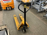 2021 qteck ose 2500 hand hydraulische palletwagen - afbeelding 2 van  5