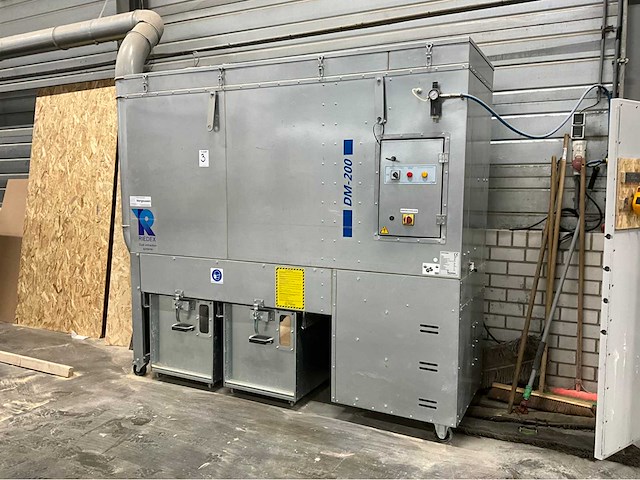 2021 riedex dm-200/p mot afzuigsysteem - afbeelding 1 van  9