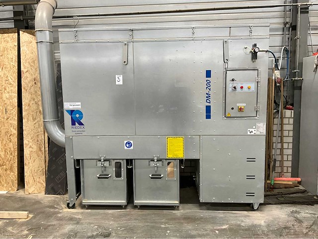 2021 riedex dm-200/p mot afzuigsysteem - afbeelding 2 van  9