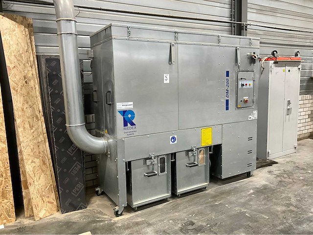 2021 riedex dm-200/p mot afzuigsysteem - afbeelding 3 van  9