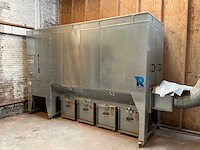 2021 riedex dm-350/m verrijdbare onderdruk afzuiginstallatie