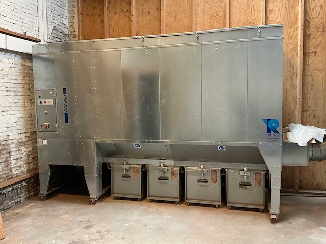 2021 riedex dm-350/m verrijdbare onderdruk afzuiginstallatie - afbeelding 2 van  8