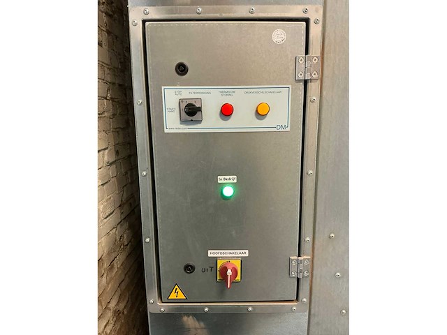 2021 riedex dm-350/m verrijdbare onderdruk afzuiginstallatie - afbeelding 5 van  8