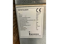 2021 riedex dm-350/m verrijdbare onderdruk afzuiginstallatie - afbeelding 6 van  8