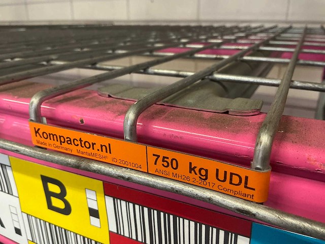 2021 rosss 90r palletstelling (60 secties á 3 niveaus) - afbeelding 9 van  11