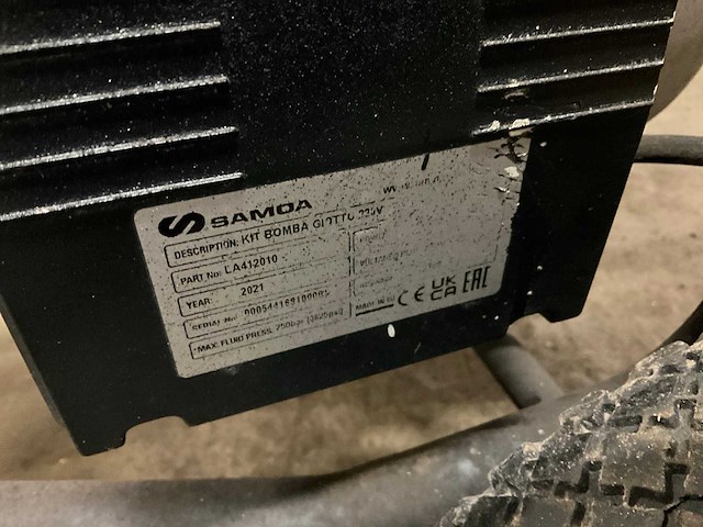 2021 samoa kit bomba giotto airless verfspuit - afbeelding 7 van  7