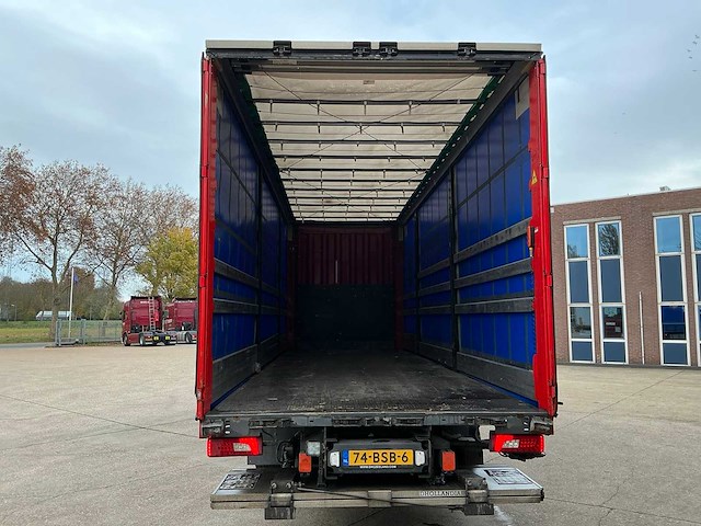 2021 scania p280 vrachtwagen met huifopbouw - afbeelding 4 van  51