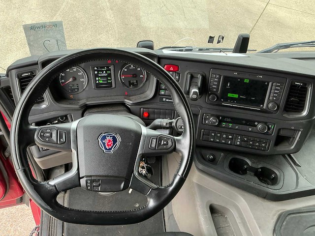 2021 scania p280 vrachtwagen met huifopbouw - afbeelding 31 van  51