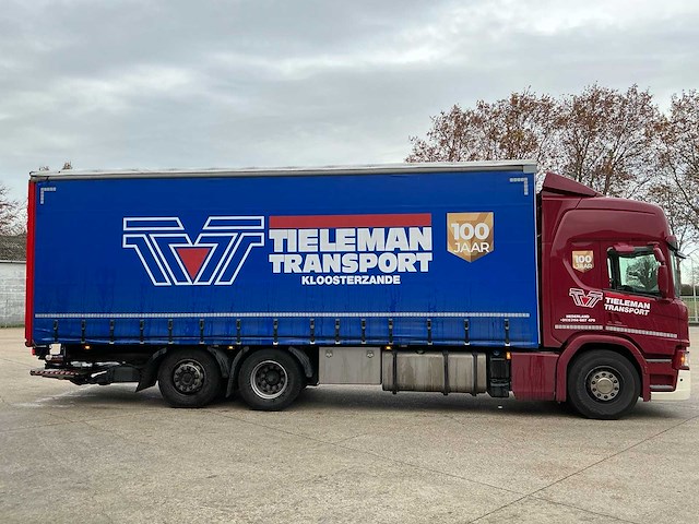 2021 scania p280 vrachtwagen met huifopbouw - afbeelding 34 van  51