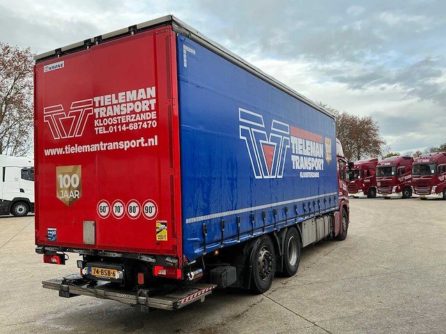 2021 scania p280 vrachtwagen met huifopbouw - afbeelding 45 van  51
