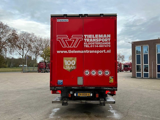 2021 scania p280 vrachtwagen met huifopbouw - afbeelding 48 van  51