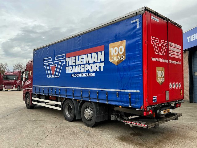 2021 scania p280 vrachtwagen met huifopbouw - afbeelding 49 van  51