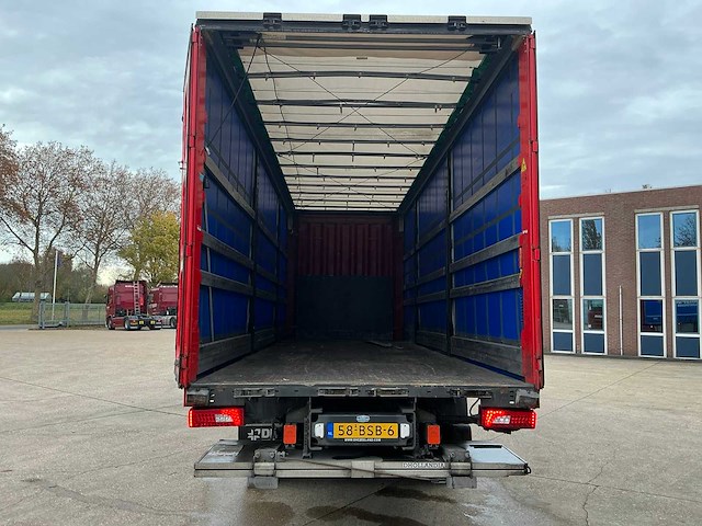 2021 scania p280 vrachtwagen met huifopbouw - afbeelding 2 van  49